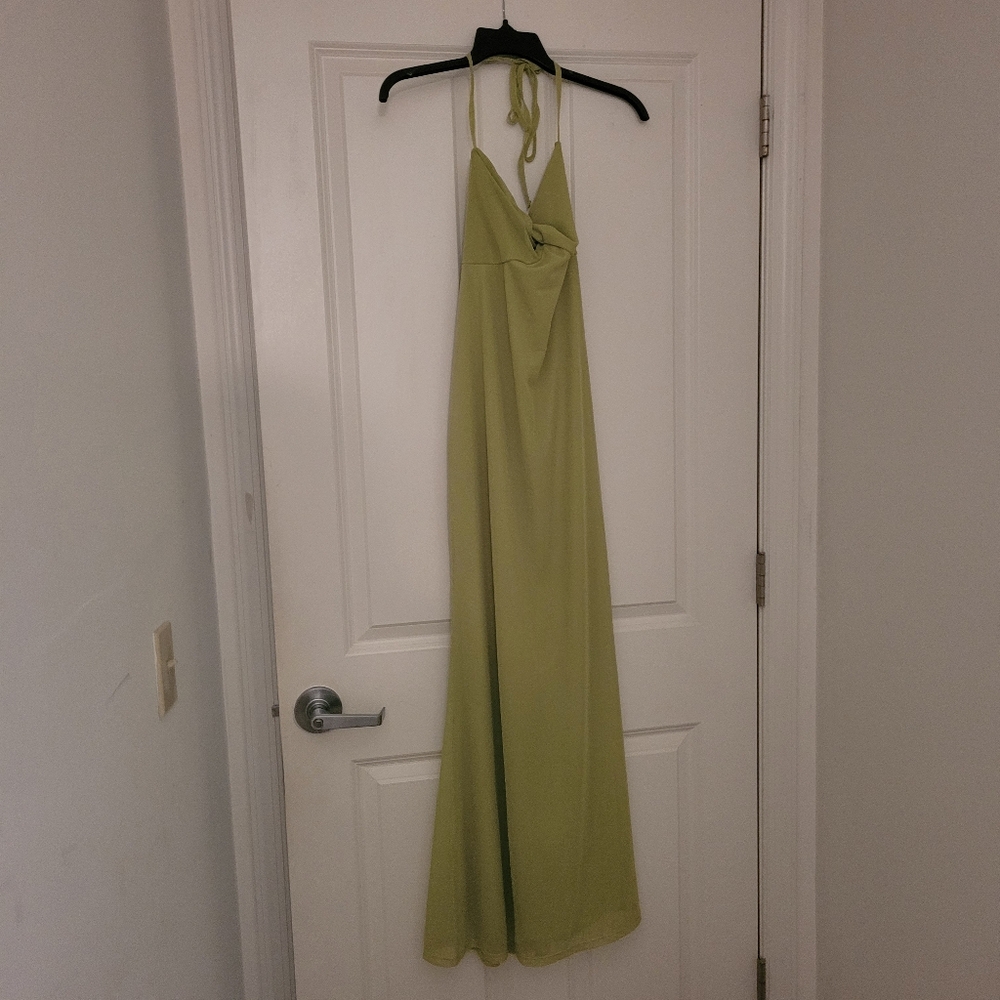 ASOS Design Maxi Mesh Dress Size 12 - Picture 4 of 8